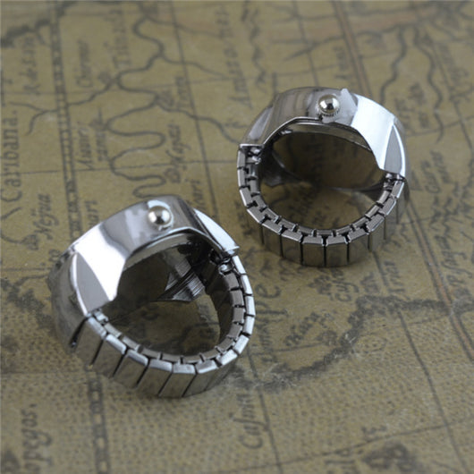 Reloj de Moda para Mujer con Anillo de Diamantes y Movimiento de Cuarzo - Image 9