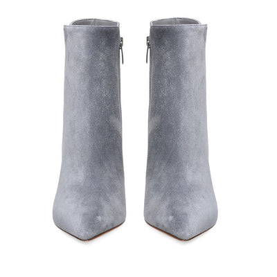 Botas Tobilleras de Tacón Alto Punta Afilada con Cierre - Image 11