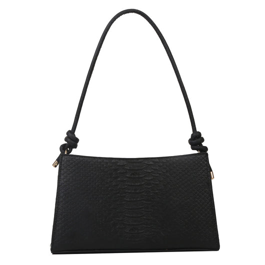 Bolso Bandolera Minimalista de Un Hombro - Modelo Baguette - Image 11