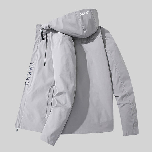 Sudadera con Capucha Estilo Coreano para Hombre - Ligera Primavera Otoño
