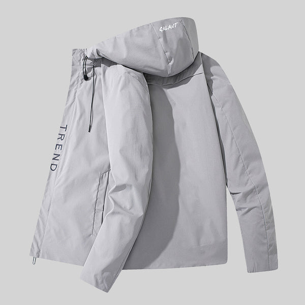 Sudadera con Capucha Estilo Coreano para Hombre - Ligera Primavera Otoño