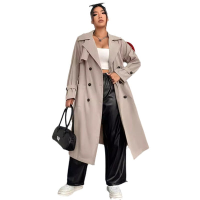 Abrigo Largo Casual para Mujer - Elegancia y Confort - Image 4