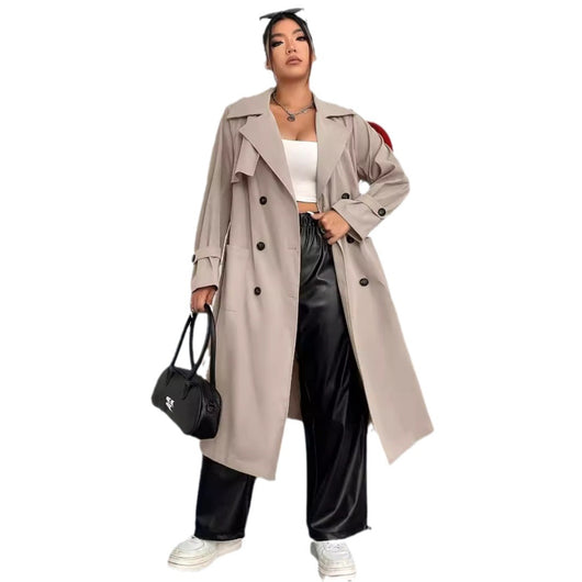 Abrigo Largo Casual para Mujer - Elegancia y Confort - Image 4