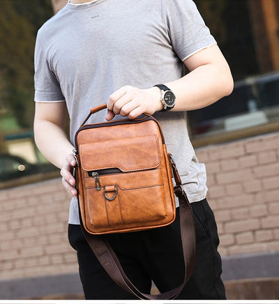 Mochila Cruzada Compacta para Documentos - Estilo Casual Hombre - Image 28