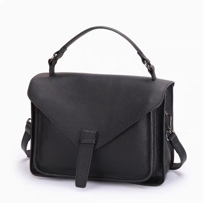 Bolsa Mensajero de Cuero Retro Gran Capacidad - Image 11