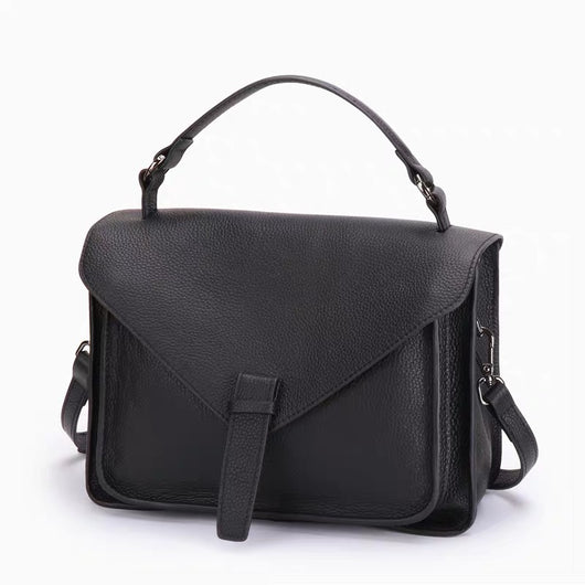 Bolsa Mensajero de Cuero Retro Gran Capacidad - Image 11