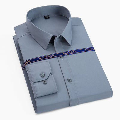 Camisa Manga Larga para Hombre en Fibra de Bambú - Image 9