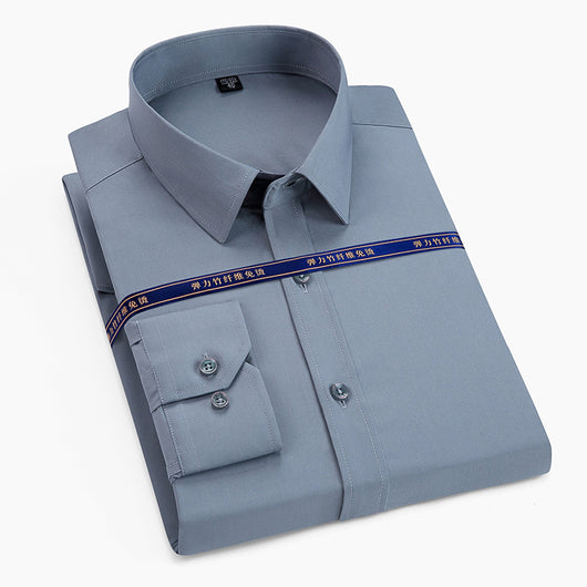 Camisa Manga Larga para Hombre en Fibra de Bambú - Image 9