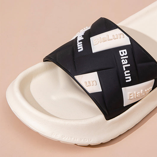 Pantuflas de Bloques de Color para Parejas - Cómodas Zapatillas de Casa con Suela Antideslizante - Image 18