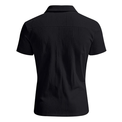 Polo Corduroy Holgado con Medio Cierre para Hombre - Image 23