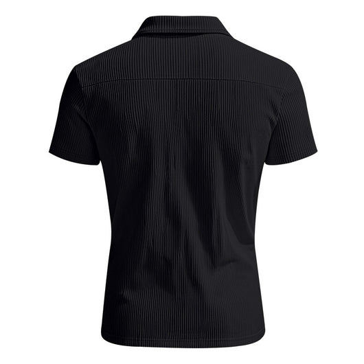 Polo Corduroy Holgado con Medio Cierre para Hombre - Image 23