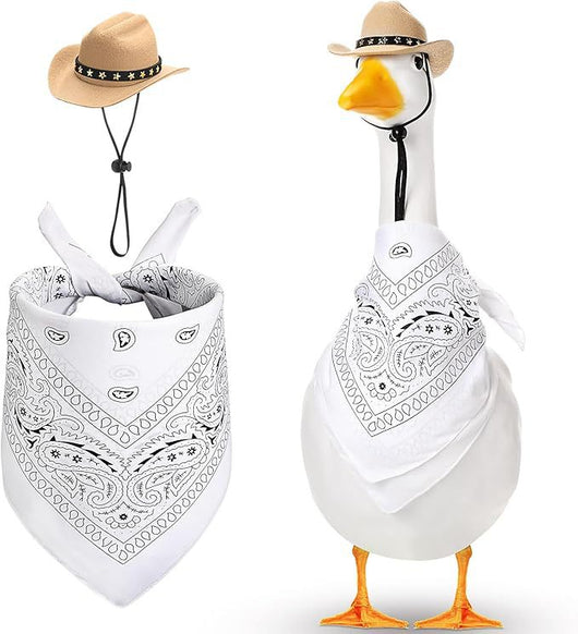 Conjunto Toalla Saliva Sombrero Vaquero para Fiesta de Jardín - Image 17