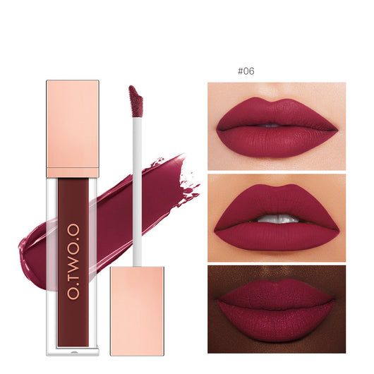 Brillo Labial Mate Terciopelo 18 Colores - Fórmula Larga Duración Anti-transferencia - Image 9