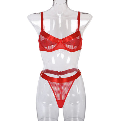 Conjunto de Lencería Sexy con Detalles en Malla - Image 13