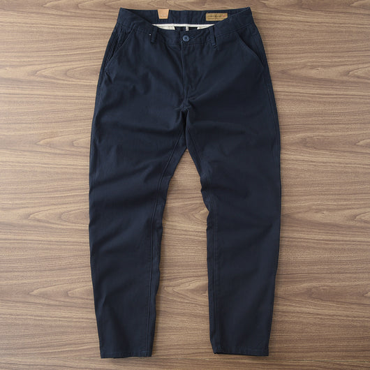 Pantalones Casuales de Algodón Twill para Hombre - Corte Recto y Cómodo - Image 9