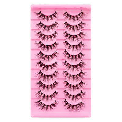 10 Pares de Pestañas Postizas Voluminosas con Rizo Natural - Image 4