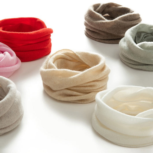 Bufanda de Cachemira Pura Colores Lisos para Hombre y Mujer - Image 13