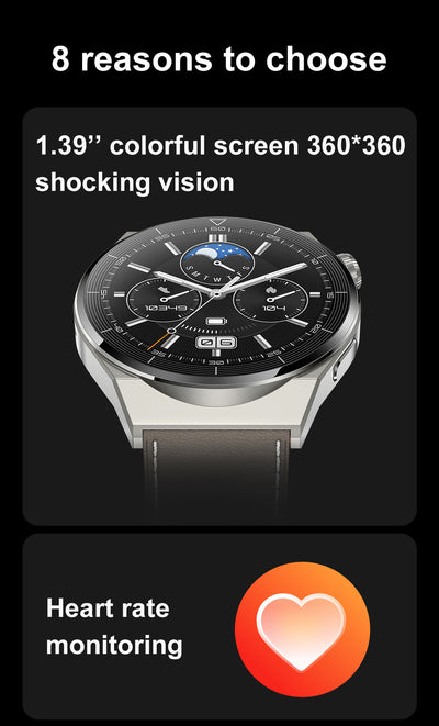 Reloj Inteligente Bluetooth con Llamadas para Hombres - Image 24