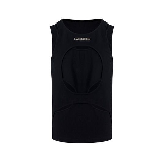 Chaleco Deportivo Hombre Verano Blanco Calado Transpirable - Image 14