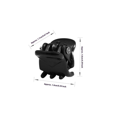 Pinza Claw Clip Negra Mate Mini 1cm - Accesorio Perfecto para Flequillos y Cabello Suelto - Image 11
