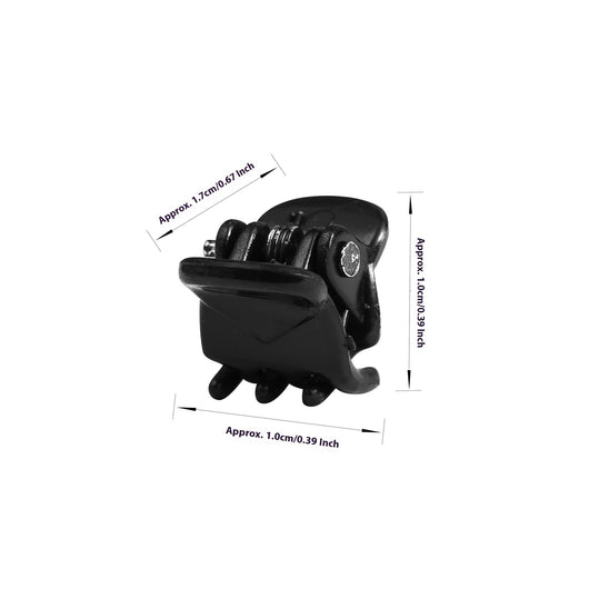 Pinza Claw Clip Negra Mate Mini 1cm - Accesorio Perfecto para Flequillos y Cabello Suelto - Image 11