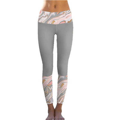 Mallas Deportivas Estampadas de Cintura Alta con Tecnología Stretch para Mujer - Image 7