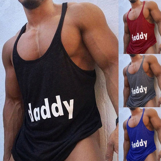 Playera Musculación sin Mangas con Estampado - Image 4