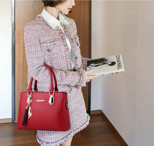 Bolso Bandolera con Patrón de Lichi
