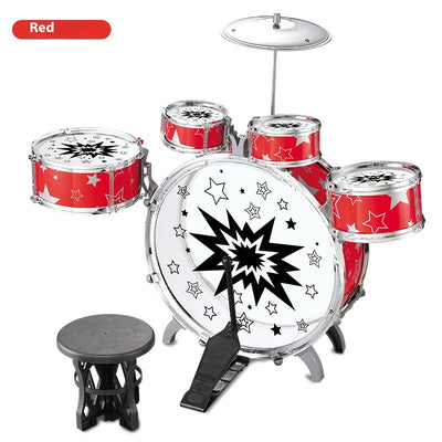 Kit de Batería Jazz Infantil - Instrumento Musical Educativo - Image 7