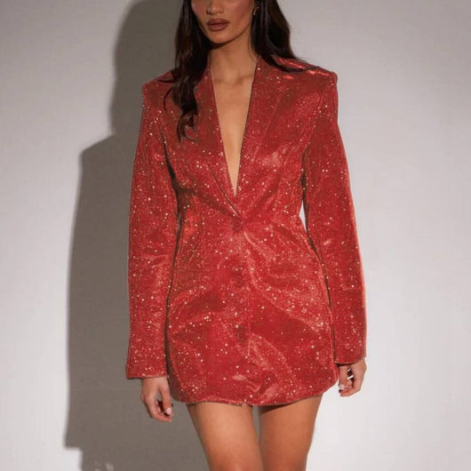 Blazer Casual Ajustado para Mujer - Elegancia Moderna - Image 6