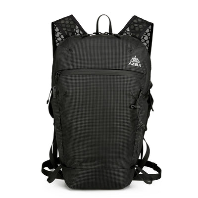 Mochila de Senderismo AZELA con Patrón Grid - Ligera y Transpirable para Trekking y Viajes - Image 3