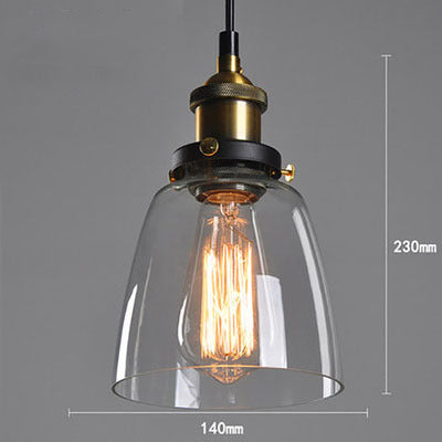 Lámpara Colgante Nórdica Minimalista de Vidrio para Comedor - Image 4