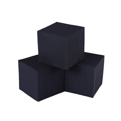 Cubo de Carbón Activado para Filtración de Acuarios