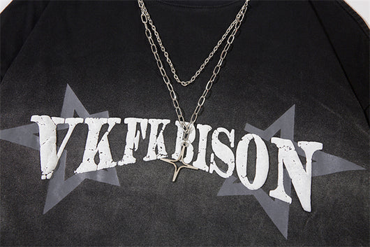 Playera Manga Larga Hombre con Estampado de Letras - Image 8