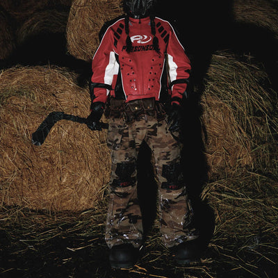 Pantalones de Trabajo Tácticos Camuflados con Refuerzo Protector