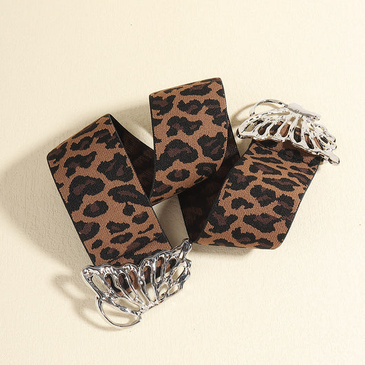Cinturón Elástico para Mujer con Hebilla Mariposa - Accesorio Decorativo Versátil - Image 15