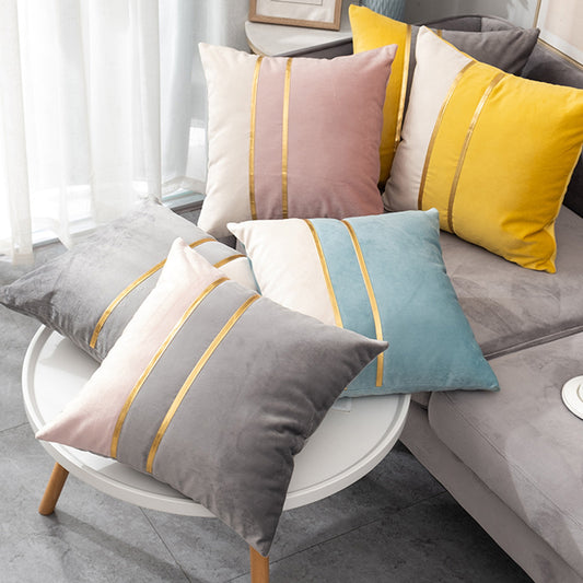Almohada Velvet de Cintura para Sofá, Cama y Sala de Estar - Image 2