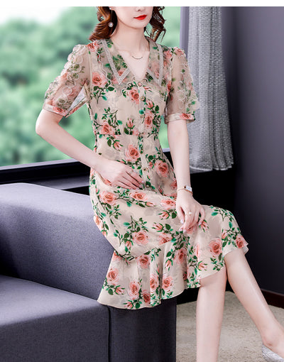 Falda Elegante Efecto Adelgazante con Estilo Occidental - Image 17