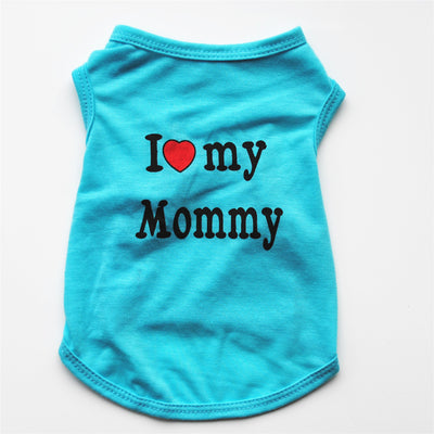 Chaleco para Mascotas Estilo Clásico Mamá Papá - Image 15
