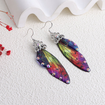 Aretes Alas de Cigarra Personalizados - Diseño Lluvia Misteriosa del Sur - Image 11