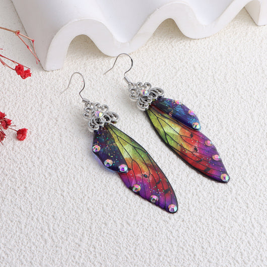 Aretes Alas de Cigarra Personalizados - Diseño Lluvia Misteriosa del Sur - Image 11