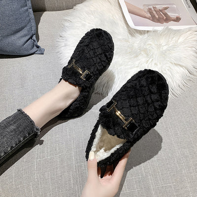 Zapatos de Invierno Cálidos con Punta Redonda - Versátiles para Todo el Día - Image 17