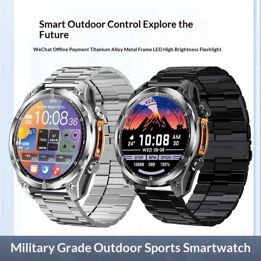 Smartwatch Deportivo con Lámpara Integrada para Running y Senderismo - Image 2