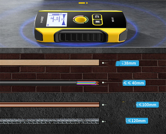 Detector Multifuncional de Paredes WD-02 - Localizador de Metales y Cables - Image 11