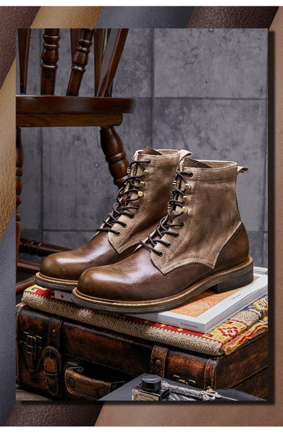 Botas Martin Retro Gruesas para Primavera y Otoño - Image 16