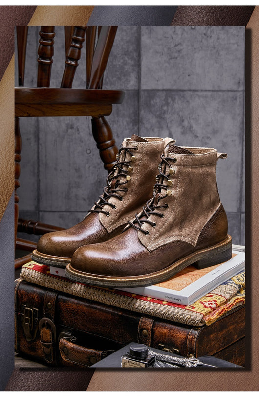 Botas Martin Retro Gruesas para Primavera y Otoño - Image 16