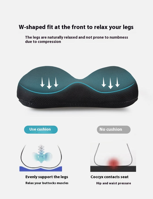 Cojín Ergonómico de Espuma Viscoelástica para Auto y Oficina - Image 7