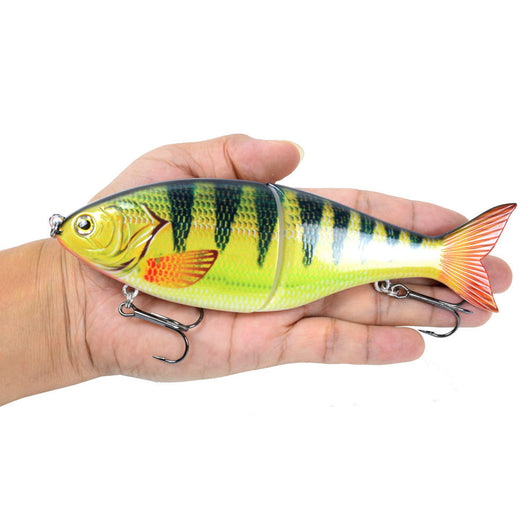Señuelo Articulado de Metal con Conexión S - Hundible Multi-sección para Pesca - Image 20