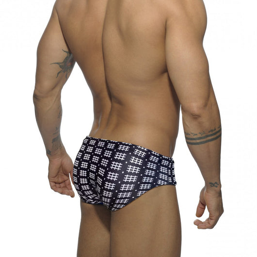 Bóxer de Entrenamiento Estampado Mesh Secado Rápido Cintura Baja - Image 5