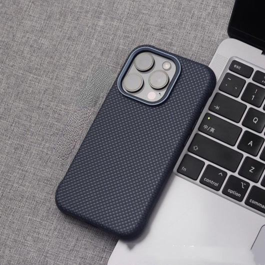 Funda Magnética de Cuero Texturizado para Móvil - Image 4